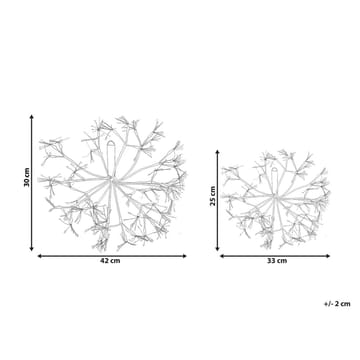 Hengende Dekorasjon Racksta Sett med 2 - Interiør - Dekorasjon & innredningsdetaljer - Julepynt & juledekorasjon