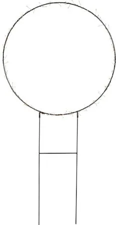 Barlumi Siluett dekorasjonsbelysning 120 cm, svart