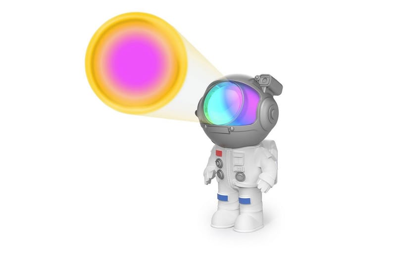 Barnelampe Mobility On Board Mini Stellar Light Space Austonaut - Hvit - Interiør - Innredning til barnerom - Barnelamper - Skrivebordslampe barn