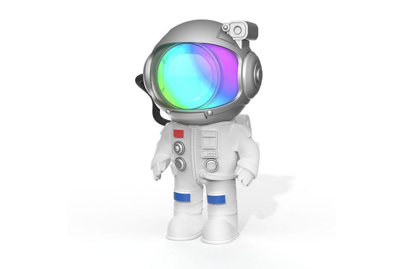 Barnelampe Mobility On Board Mini Stellar Light Space Austonaut - Hvit - Interiør - Innredning til barnerom - Barnelamper - Skrivebordslampe barn