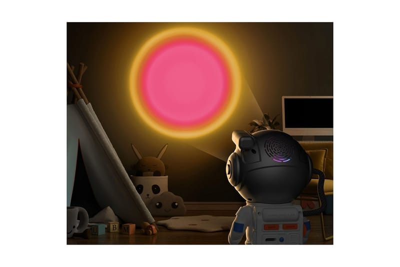 Barnelampe Mobility On Board Mini Stellar Light Space Austonaut - Hvit - Interiør - Innredning til barnerom - Barnelamper - Skrivebordslampe barn