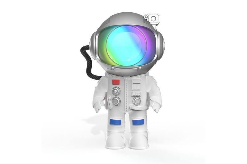 Barnelampe Mobility On Board Mini Stellar Light Space Austonaut - Hvit - Interiør - Innredning til barnerom - Barnelamper - Skrivebordslampe barn