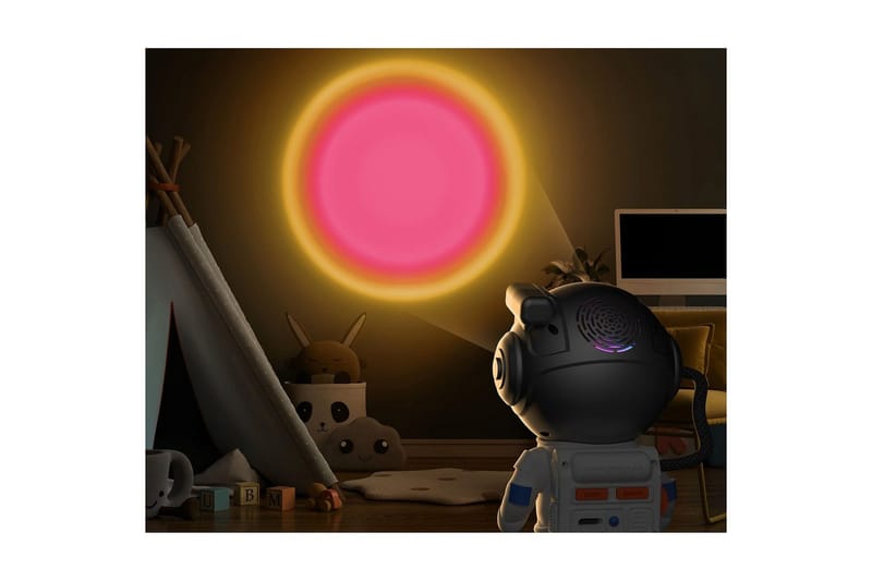 Barnelampe Mobility On Board Mini Stellar Light Space Austonaut - Hvit - Interiør - Innredning til barnerom - Barnelamper - Skrivebordslampe barn