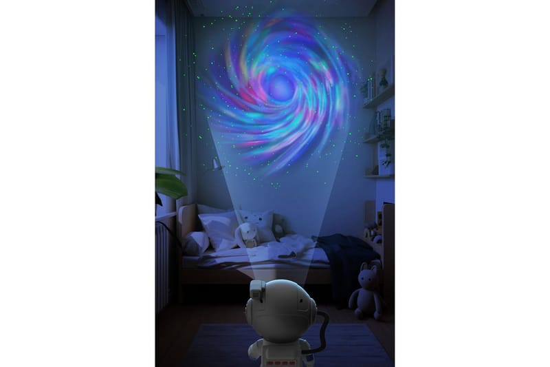 Barnelampe Mobility On Board Stellar Light Space Astronaut - Sølv - Interiør - Innredning til barnerom - Barnelamper - Skrivebordslampe barn