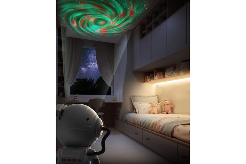 Barnelampe Mobility On Board Stellar Light Space Astronaut - Sølv - Interiør - Innredning til barnerom - Barnelamper - Skrivebordslampe barn