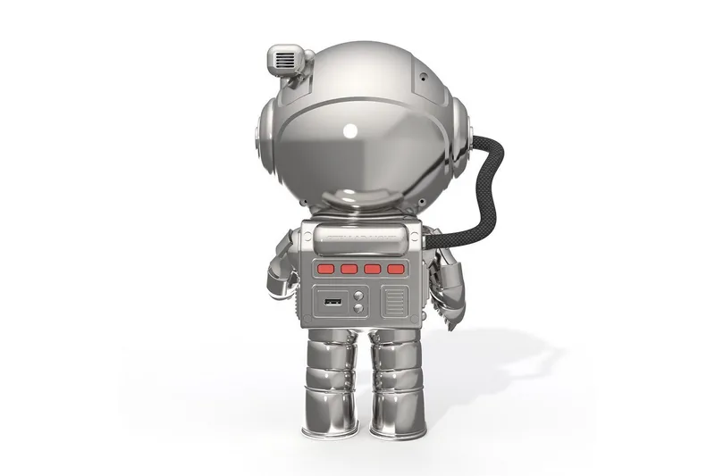 Barnelampe Mobility On Board Stellar Light Space Astronaut - Sølv - Interiør - Innredning til barnerom - Barnelamper - Skrivebordslampe barn