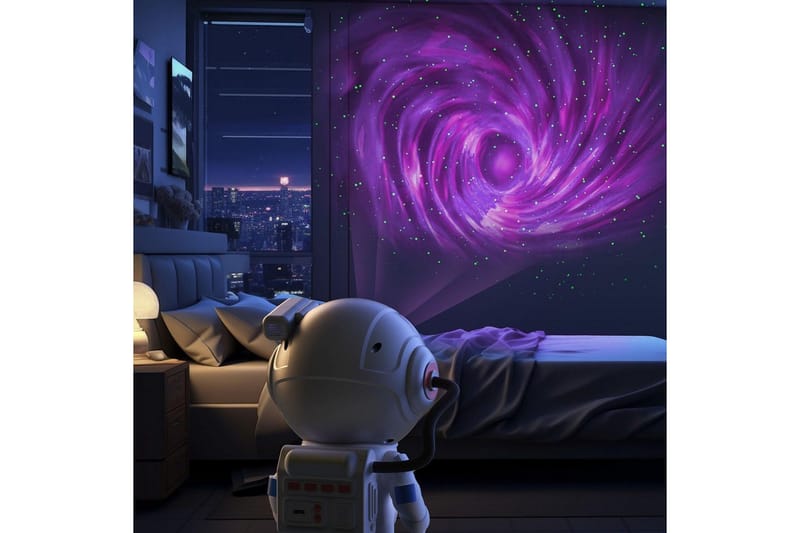 Barnelampe Mobility On Board Stellar Light Space Astronaut - Sølv - Interiør - Innredning til barnerom - Barnelamper