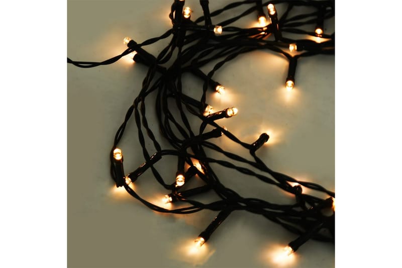 LED-strenglys med 150 lysdioder varmhvit 15 m PVC - Lysslynge innendørs - Dekorasjonsbelysning