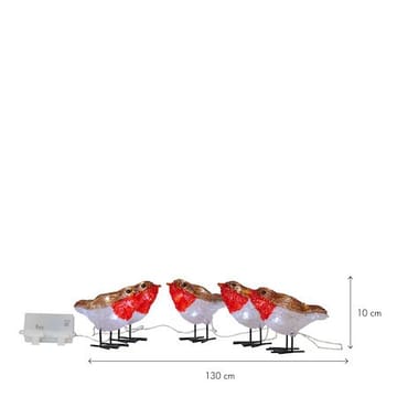 Crystalo dekorasjonsfigur 130 cm - flerfarget - Interiør - Innredning til barnerom - Barnelamper