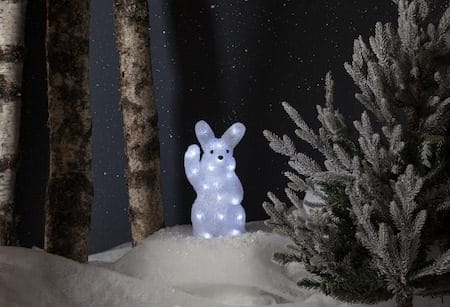 Crystalo dekorasjonsfigur 14,5 cm - hvit - Interiør - Innredning til barnerom - Barnelamper