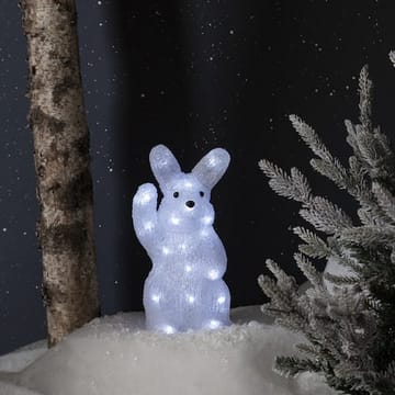 Crystalo dekorasjonsfigur 14,5 cm - hvit - Interiør - Innredning til barnerom - Barnelamper