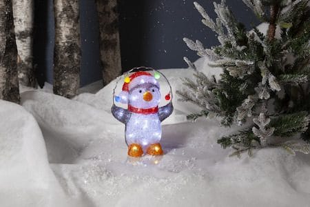 Crystalo dekorasjonsfigur 22 cm - flerfarget - Interiør - Innredning til barnerom - Barnelamper