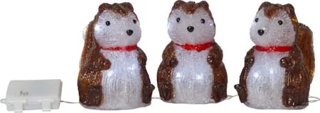 Crystalo dekorasjonsfigur, brun