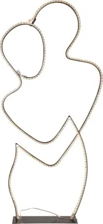 Grafico Siluett dekorasjonsbelysning 86 cm, svart