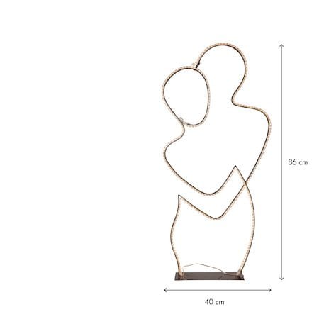 Grafico Siluett dekorasjonsbelysning 86 cm - svart - Interiør - Innredning til barnerom - Barnelamper