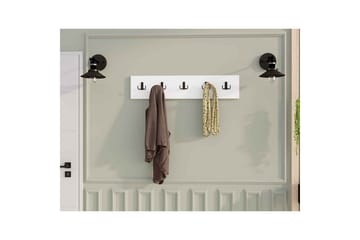 Kresto Veggbrett 80x80 cm - Hvit - Oppbevaring - Kles oppbevaring - Kleshengere & knaggrekker - Knagger