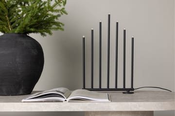 Björnfjället Ljusstake Venture Home Black - Interiør - Lys & dufter - Lysestaker og lykter