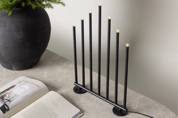 Björnfjället Ljusstake Venture Home Black - Interiør - Lys & dufter - Lysestaker og lykter