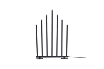 Björnfjället Ljusstake Venture Home Black - Interiør - Lys & dufter - Lysestaker og lykter
