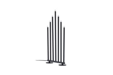 Björnfjället Ljusstake Venture Home Black - Interiør - Lys & dufter - Lysestaker og lykter