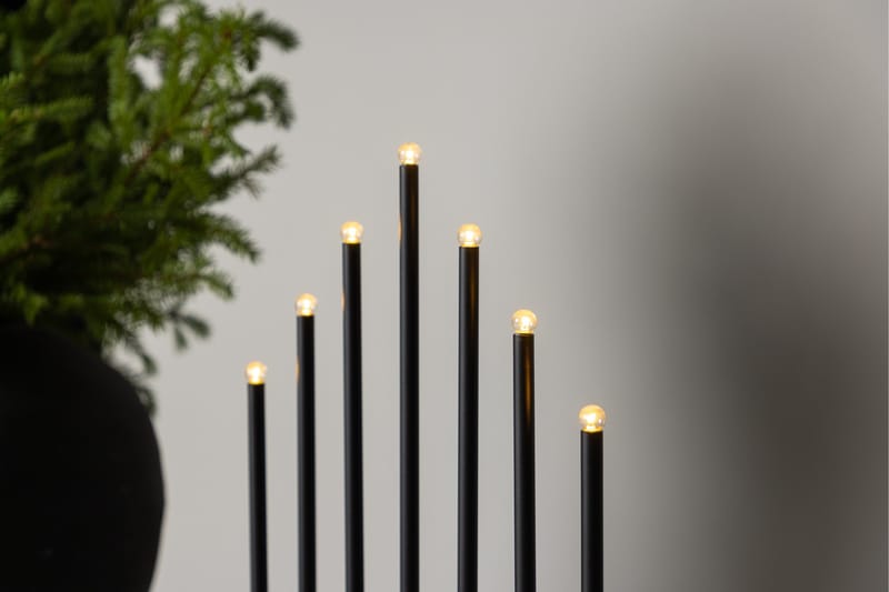 Björnfjället Ljusstake Venture Home Black - Interiør - Lys & dufter - Lysestaker og lykter