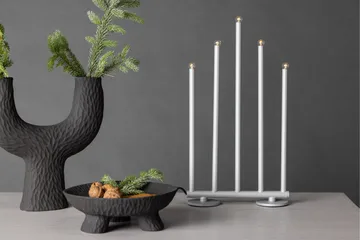 Björnfjället Ljusstake Venture Home Silver - Interiør - Lys & dufter - Lysestaker og lykter