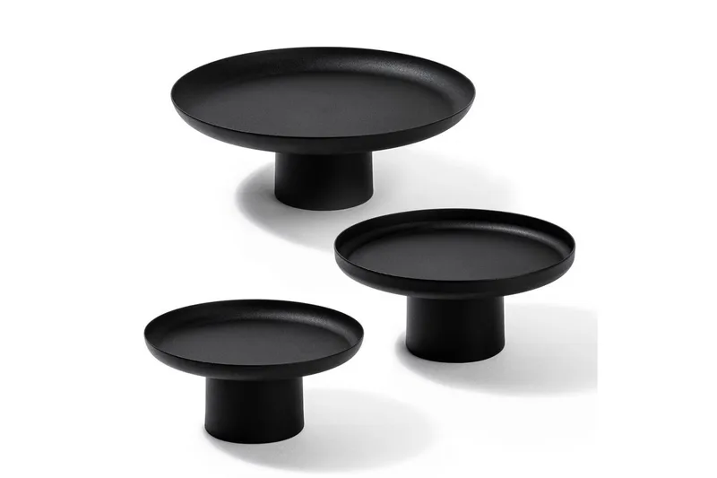 Dekorativt metalltilbehør Mirven Svart, Svart