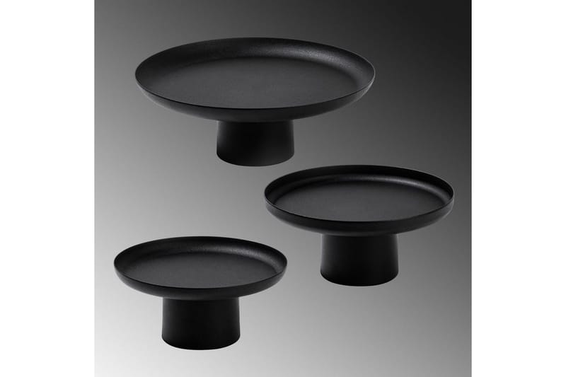 Dekorativt metalltilbehør Mirven Svart - Svart - Interiør - Lys & dufter - Lysholdere & lysfat