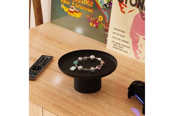 Dekorativt metalltilbehør Mirven Svart - Svart - Interiør - Lys & dufter - Lysholdere & lysfat