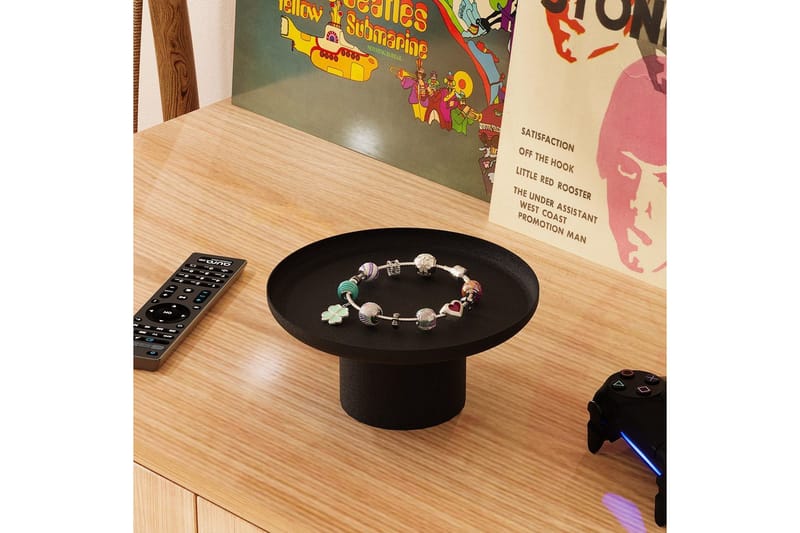 Dekorativt metalltilbehør Mirven Svart - Svart - Interiør - Lys & dufter - Lysholdere & lysfat