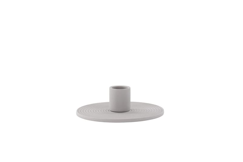 Dian Lysestake 12x4 cm - Grå - Interiør - Lys & dufter - Lysestaker og lykter
