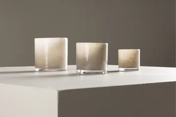 Glora Lyslykt 10x10 cm - Beige - Interiør - Lys & dufter - Lysestaker og lykter