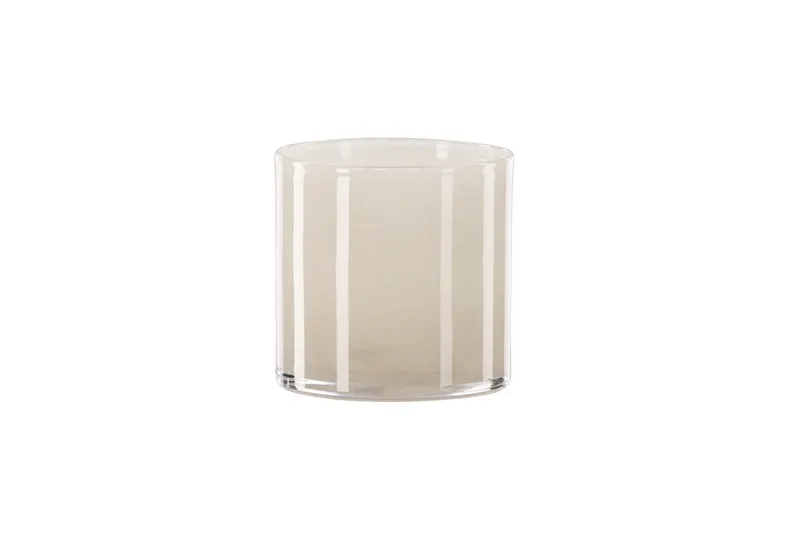 Glora Lyslykt 12x12 cm - Beige - Interiør - Lys & dufter - Lysestaker og lykter