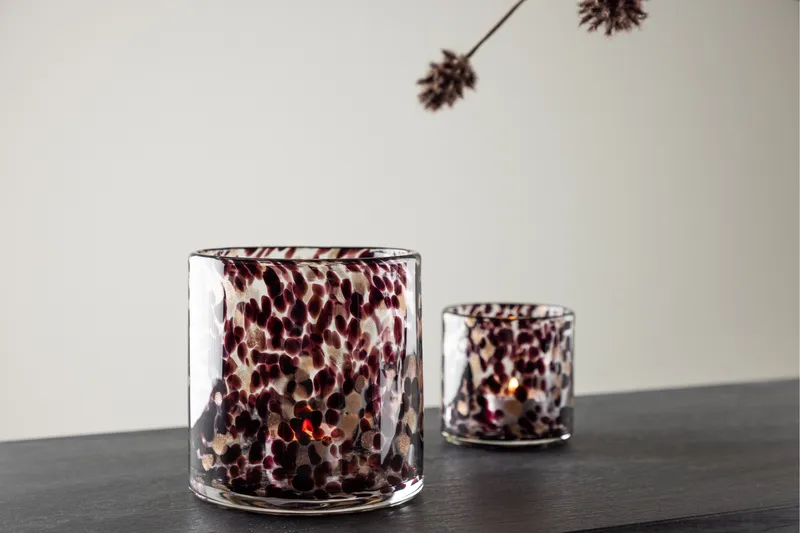 Glora Lyslykt 12x12 cm - Svart - Interiør - Lys & dufter - Lysestaker og lykter