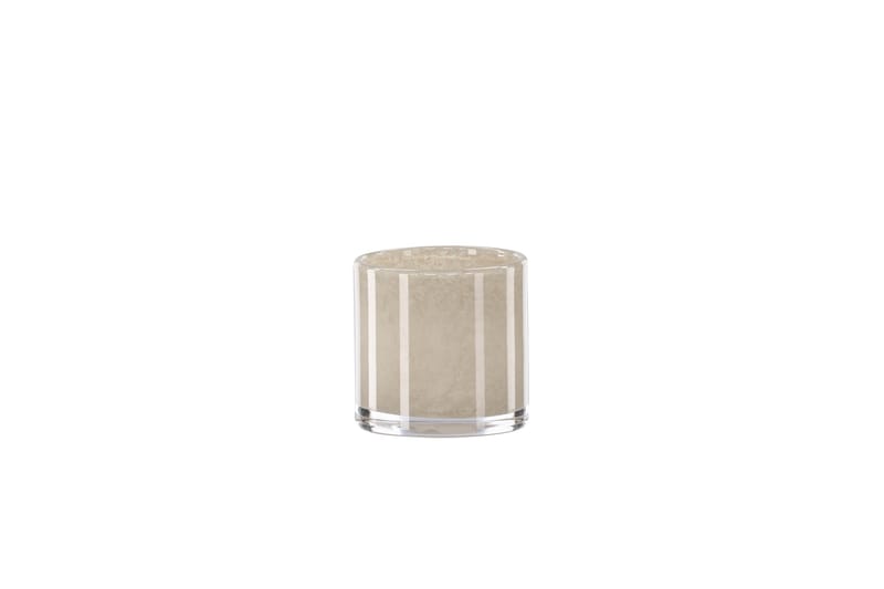 Glora Lyslykt 8x8 cm, Beige