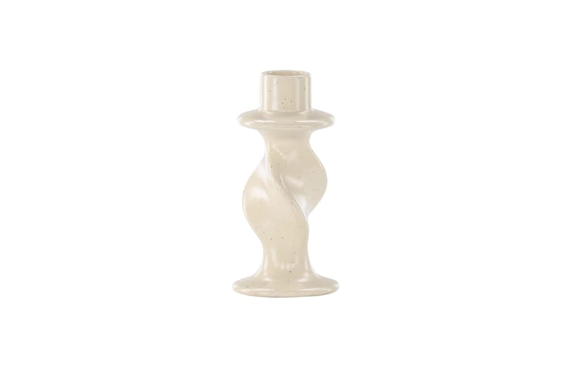 Glory Lysestake 6x12 cm - Beige - Interiør - Lys & dufter - Lysestaker og lykter