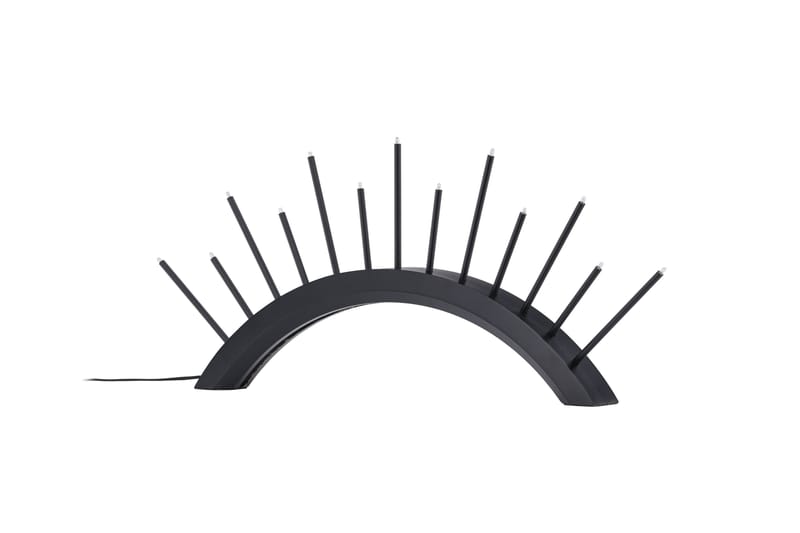 Kettilsås Ljusstake Venture Home Black - Interiør - Lys & dufter - Lysestaker og lykter