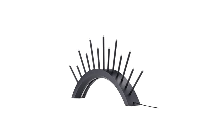 Kettilsås Ljusstake Venture Home Black - Interiør - Lys & dufter - Lysestaker og lykter