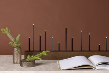 Ljusstake & kandelaber för bord Venture Home Walnut - Interiør - Lys & dufter - Lysestaker og lykter