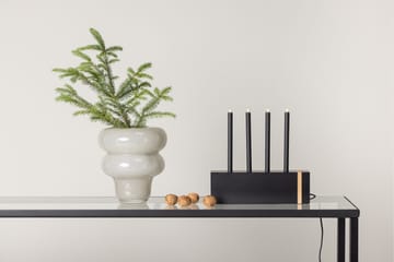 Lysestake og kandelaber til bord Venture Home Fjällberget lysestake Black - Interiør - Lys & dufter - Lysestaker og lykter