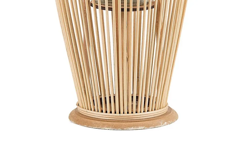 Tahiti Lykt 32 cm - Tre / Natur - Interiør - Lys & dufter - Lysestaker og lykter