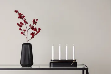 Näsfjället Ljusstake Venture Home Black - Interiør - Lys & dufter - Lysestaker og lykter