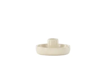 Otis Lysestake 11x5 cm - Beige - Interiør - Lys & dufter - Lysestaker og lykter