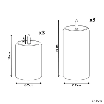 LED-lys Noisette Set med 6 - Grønn - Interiør - Dekorasjon & innredningsdetaljer - Julepynt & juledekorasjon - Jul lys