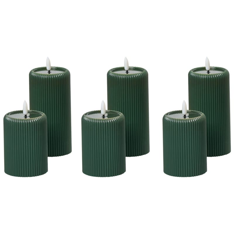LED-lys Noisette Set med 6 - Grønn - Interiør - Dekorasjon & innredningsdetaljer - Julepynt & juledekorasjon - Jul lys