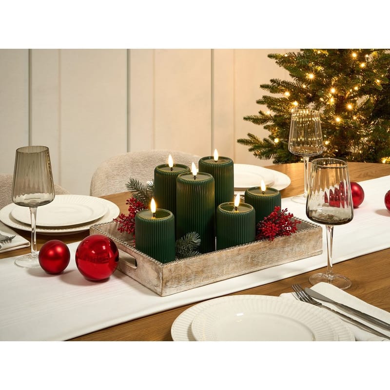 LED-lys Noisette Set med 6 - Grønn - Interiør - Dekorasjon & innredningsdetaljer - Julepynt & juledekorasjon - Jul lys