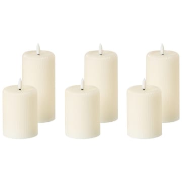 LED-lys Noisette Set med 6 - Hvit - Interiør - Dekorasjon & innredningsdetaljer - Julepynt & juledekorasjon - Jul lys