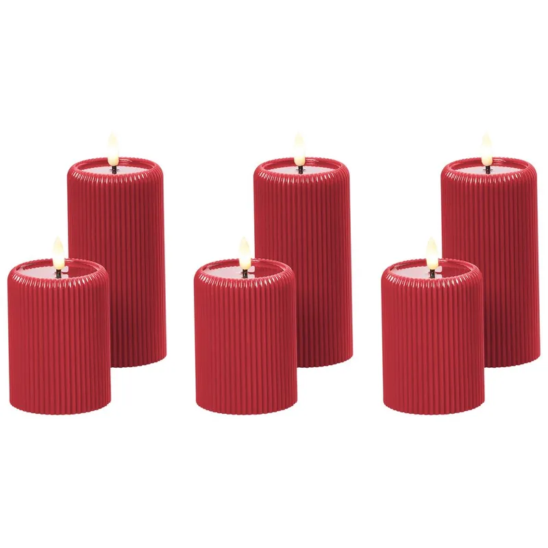LED-lys Noisette Set med 6 - Rød - Interiør - Dekorasjon & innredningsdetaljer - Julepynt & juledekorasjon - Jul lys