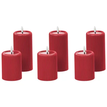 LED-lys Noisette Set med 6 - Rød - Interiør - Dekorasjon & innredningsdetaljer - Julepynt & juledekorasjon - Jul lys