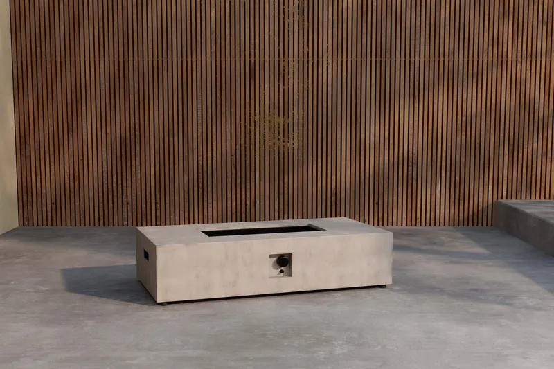 Kea ildsted utendørs, Grå